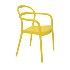 TRAMONTINA - Silla con Brazos Auxiliar Sissi Amarillo