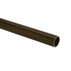JUST HOME COLLECTION - Tubo Ranurado 19mm 250 Cm Cafe