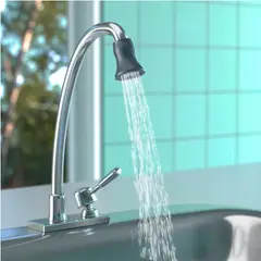 CASA BONITA - Ducha Regadera Lavaplatos Silver