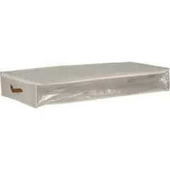 JUST HOME COLLECTION - Bolsa Organizadora Bajo Cama 100x15x45 cm Beige