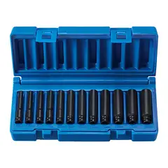 ACTION - Set Copa Magnética de Impacto Cuadrante 1/4 Pulgada 12 Piezas