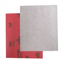 ABRACOL - LIJA ROJA No 100 de 9pulg x11pulg OMEGA