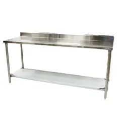 PALLOMRAO - Mesa Industrial Estufa Fabricada En Acero Inoxidable Moa120060