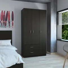 RTA DESIGN - Closet austral tres puertas 180x47x90 wengue