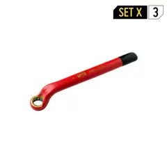 BAHCO - Llave Estrella 18 mm Boca Aislada 1000 Voltios