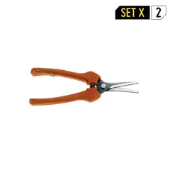 BAHCO - Set X 2 Tijera De Cosecha Punta Larga