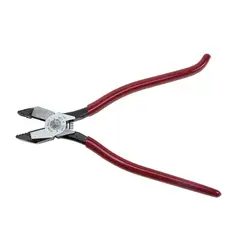 KLEIN - Pinzas Electricista Mordaza Moleteada 229 Mm