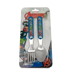 DISNEY - Cuchara Y Tenedor Avengers