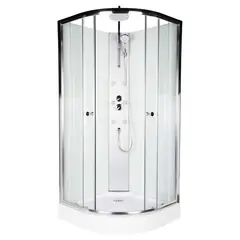 SENSI DACQUA - Cabina de Ducha Curva 90x90x223 cm