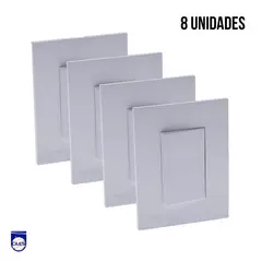 GENERICO - Interruptor Sencillo Nova Blanco  Set x 18