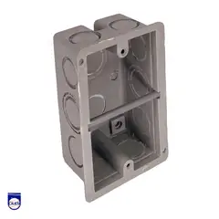 GENERICO - Caja Rectangular 2X4 Plástica Retie Setx10