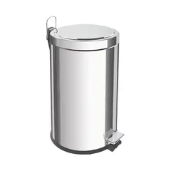 TRAMONTINA - Basurero Acero Inoxidable Con Pedal 12 Lt