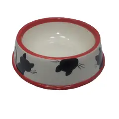 ARTE Y ARCILLA - Comedero Bebedero Para Perro 17cm