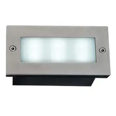 TECNOLITE - Luz Led Cortesía Empotrado en Muro 4Im 0,6W 3000K