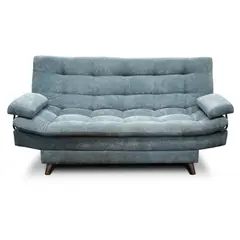 MUEBLES ONLINE - Sofá Cama Carvallo Lux 3 Posiciones Azul Indigo SC10103