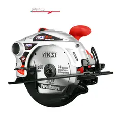AKSI - Sierra Circular Profesional De 7 Pulg 1350W 4500rpm