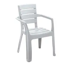 RIMAX - Silla Con Brazos Polipropileno Barú Gris