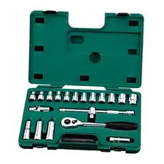 SATA - Set de Copas Cuadrante 1/2-pulg 20Pzs Milimétrico (mm)