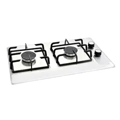 CONTINENTAL - Estufa De Empotrar A Gas Natural Acero Inoxidable 50x29cm 2 Puestos