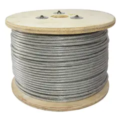 FIXSER - Carrete Cable Acero Plastificado 1/8Pg 200M