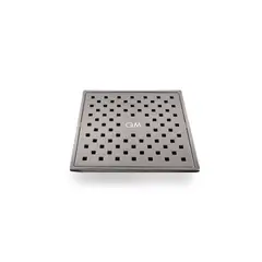 QM DRAIN - Rejilla Piso Central Tulia 10x10cm Pulido