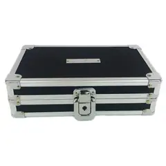 VAULTZ - Caja Seguridad Cerradura Con Llave Negra