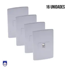 GENERICO - Toma Teléfono Sencilla Spazio Setx16