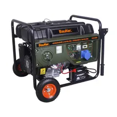 BAUKER - Planta Eléctrica A Gasolina 8.0Kw 110V 25Lt