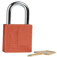 STEELPRO - Paquete X 6 Unidades Candado Lock Out Rojo