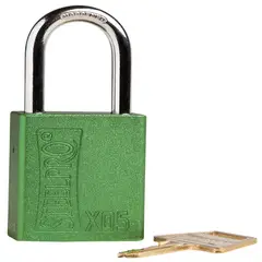 STEELPRO - Paquete X 6 Unidades Candado Lock Out Verde