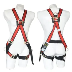 STEELPRO - Arnes Cuerpo Completo Eco "X" Rojo