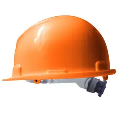 STEELPRO - Paquete X 4 Unidades Casco Eco Naranja Con Rachet