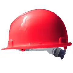 STEELPRO - Paquete Por 4 Unidades Casco Eco Rojo Con Rachet