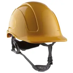 STEELPRO - Paquete X 4 Unidades Casco Mountain Abs Amarillo con Barbuquejo