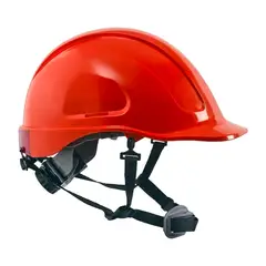 STEELPRO - Paquete X 4 Unidades Casco Mountain Abs Rojo con Barbuquejo