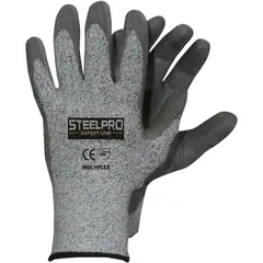 STEELPRO - Paquete X 12 Unidades Guante Multiflex Cut5 Pu T-M