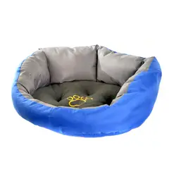 INTERPET - Cama Para Mascota Antifluido 61x55x22cm Grande Azul