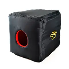 INTERPET - Dado Térmico de Tela Para Mascotas 34x34x34cm Negro