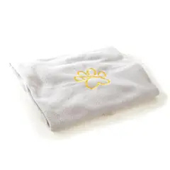 INTERPET - Cobija Polar Para Mascotas 1% Térmica Pequeña 6X4Cm Gris