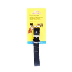 INTERPET - Collar Reata Para Perro Reforzado Grande Negro