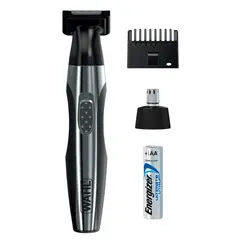 WAHL - Máquina Cortapelo Nariz y Oídos Inalámbrico 5 Piezas Negro