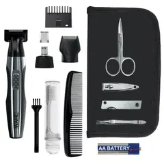 WAHL - Máquina Cortapelo Inalambrica Travel Kit 13 Piezas Negro