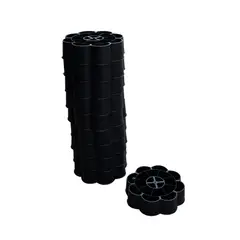COLEMPAQUES - Paquete De Rosetón Plástico X 20 Unidades