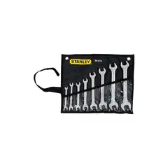 STANLEY - Juego de Llaves Boca Fija 8 Piezas 6-22 mm