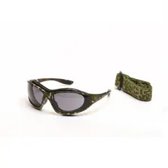 KIM - Gafas de seguridad ATLAS CAMO Lente Oscuro AF