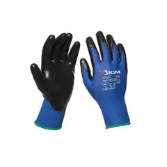 KIM - Guantes de seguridad CORUS Material Nitrilo Talla 8/M