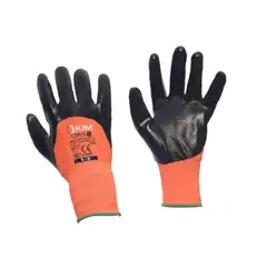 KIM - Guantes de seguridad CORUS 3/4 Material Nitrilo Talla 8/M
