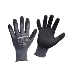 KIM - Guantes de seguridad ORCUS Material Nitrilo Arenado Talla 8/M