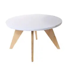 DKO DESIGN SAS - Mesa de centro neusa 60x60x34cm blanca