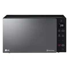 LG - Horno Microondas 0.9 Pc Negro Espejo MS0936GIR